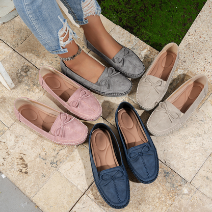 💥LAST DAY SALE 60% OFF🔥Women's Orthopedic Leather Flats – Lightweight, Breathable