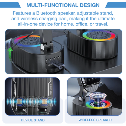 TechVibee SoundStand Pro - Bluetooth Speaker & Stand K009
