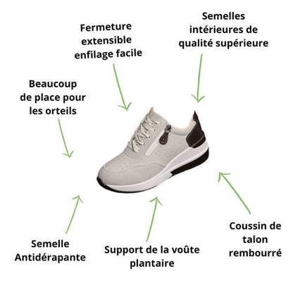 🔥Best Seller-Last Day Sale 60% OFF🔥Plus Size Women's Versatile Low Top Fashion Sneakers