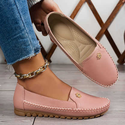 🔥Best Seller-Last Day Sale 60% OFF🔥 Orthopedic leather shoes, Lightweight, Anti-Slip, Breathable for Women