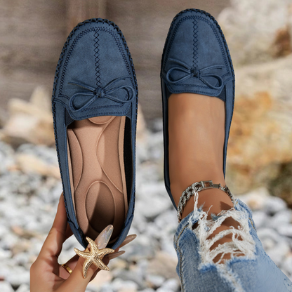 💥LAST DAY SALE 60% OFF🔥Women's Orthopedic Leather Flats – Lightweight, Breathable